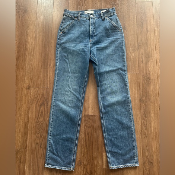 Denim Forum - The Arlo High Rise Trouser Straight Jeans - Picture 3 of 4